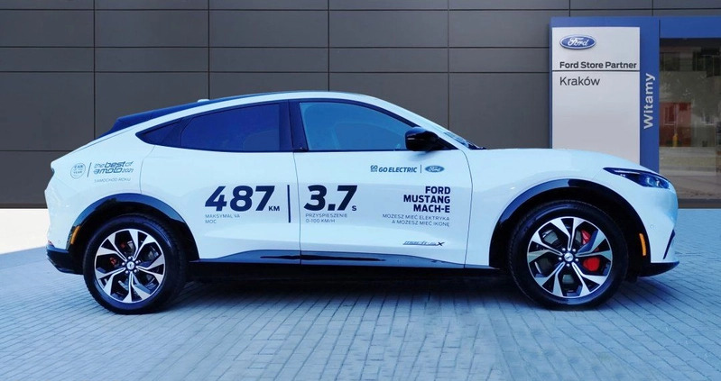 Ford Mustang Mach-E cena 215000 przebieg: 10041, rok produkcji 2022 z Kraków małe 529